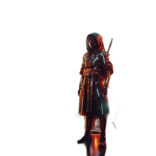 sword, weapon, staff, robot transparent PNG cut-out