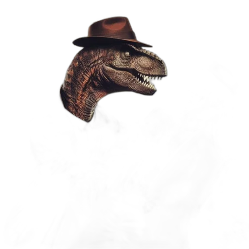 hat, animal, dragon, creature, concept art, photorealistic, 3d render, fantasy art transparent PNG cut-out