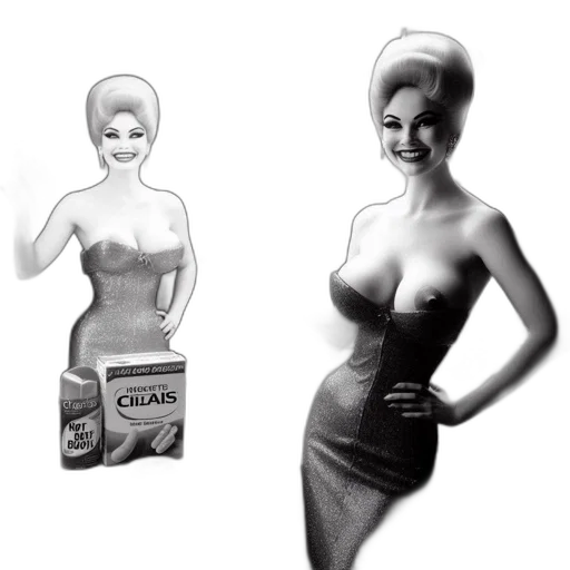 dress, 3d render, photorealistic, concept art, comic book art, monochrome, two, women transparent PNG cut-out