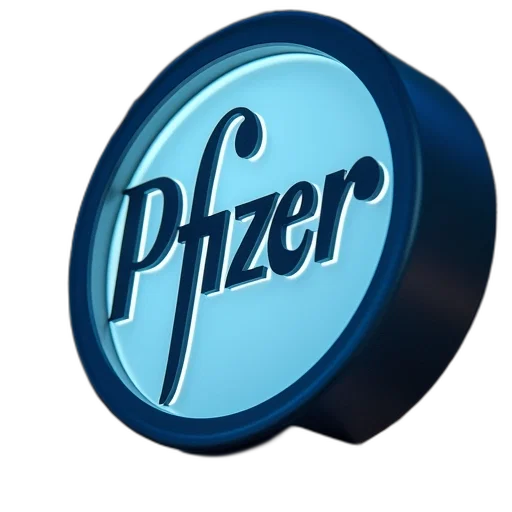 3d render, sign, pfizer transparent PNG cut-out