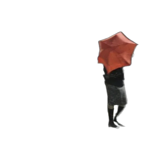umbrella, hat, jacket, dress, concept art, 3d render, photorealistic, watercolor transparent PNG cut-out