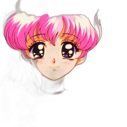 dragon, creature, face, mask, anime, fantasy art, vaporwave, cartoon transparent PNG cut-out