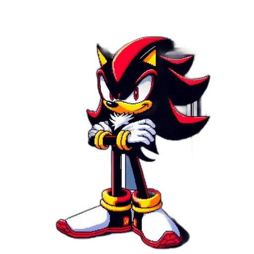 animal, creature, weapon, jacket, pixel art, concept art, 3d render, cartoon transparent PNG cut-out