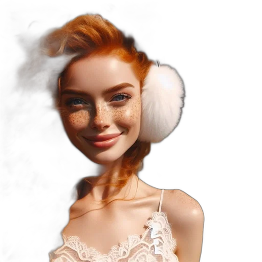 face, dress, hat, mask, photorealistic, fantasy art, concept art, oil painting transparent PNG cut-out