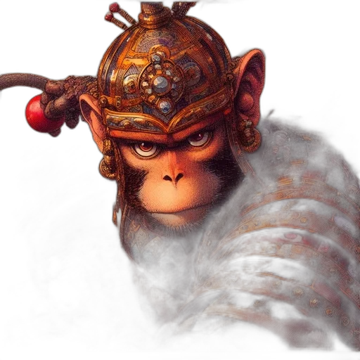 staff, creature, concept art, fantasy art, photorealistic, 3d render, elaborate, illustration transparent PNG cut-out