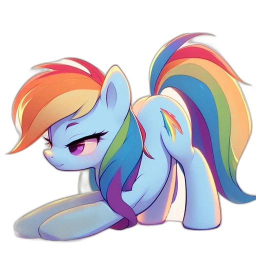 staff, pixel art, 3d render, concept art, fantasy art, pastel, animated, rainbow-maned transparent PNG cut-out