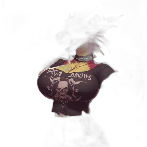 jacket, dragon, crown, weapon, concept art, fantasy art, comic book art, pixel art transparent PNG cut-out