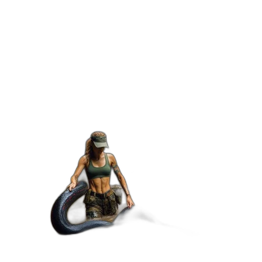 weapon, creature, staff, animal, concept art, pixel art, 3d render, fantasy art transparent PNG cut-out