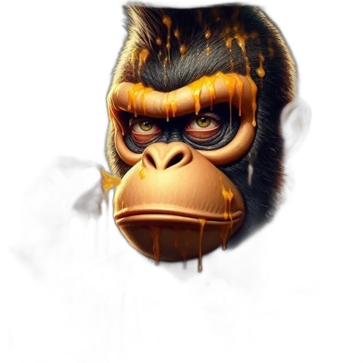 mask, animal, face, creature, photorealistic, concept art, 3d render, cartoon transparent PNG cut-out