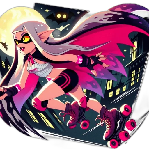 concept art, anime, comic book art, cartoon, monochrome, dark, neon, red transparent PNG cut-out