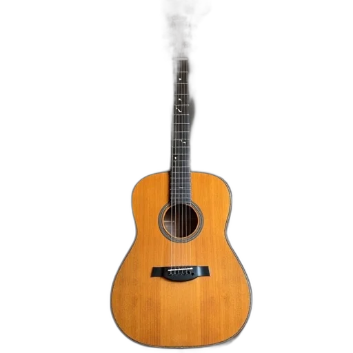 wooden, guitar, leaning, against, wall, workshop, surrounded, various transparent PNG cut-out