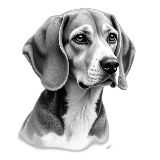 animal, face, creature, photorealistic, pencil sketch, 3d render, cartoon, black transparent PNG cut-out