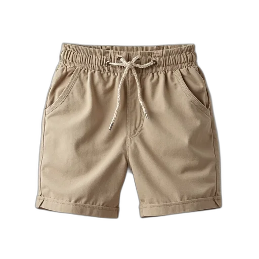 earth tones, boys, shorts, 100, cotton transparent PNG cut-out