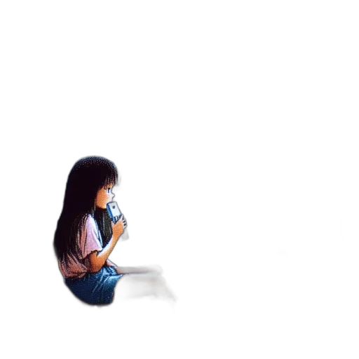 bottle, hair, robot, dress, 3d render, pixel art, photorealistic, concept art transparent PNG cut-out