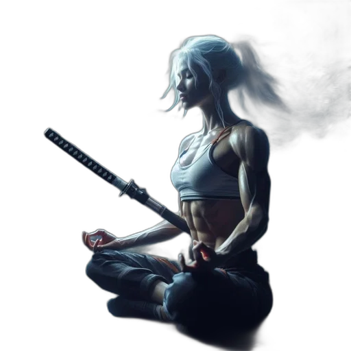 sword, staff, weapon, concept art, fantasy art, comic book art, anime, fog transparent PNG cut-out