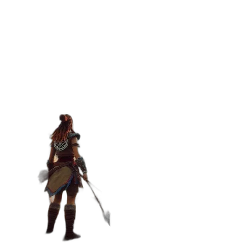 staff, sword, weapon, concept art, pixel art, fantasy art, 3d render, fog transparent PNG cut-out