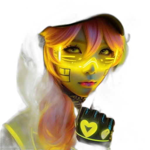 mask, face, robot, jewelry, concept art, fantasy art, pixel art, cyberpunk transparent PNG cut-out