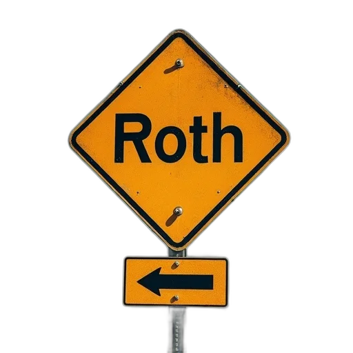 robot, crown, road, sign, word, roth, arrow, pointing transparent PNG cut-out