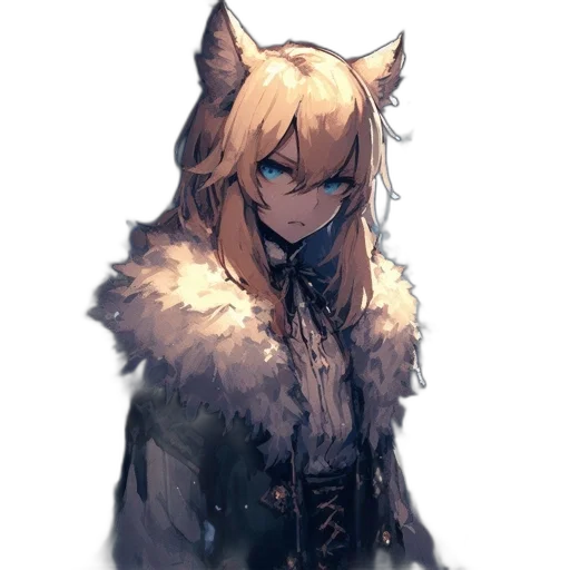staff, mask, animal, face, fantasy art, concept art, anime, pixel art transparent PNG cut-out
