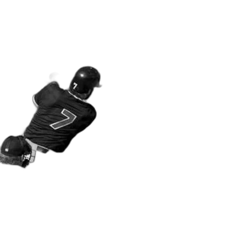 robot, weapon, black, white, photo, baseball, player, swinging transparent PNG cut-out