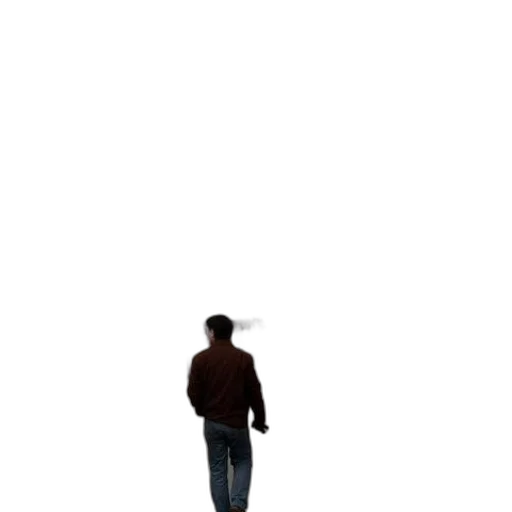 jacket, staff, robot, creature, 3d render, pixel art, concept art, photorealistic transparent PNG cut-out