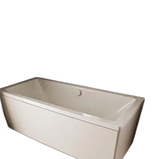 furniture, crown, 3d render, photorealistic, modern, white, bathtub, decorative transparent PNG cut-out