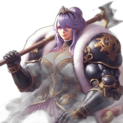 sword, crown, weapon, staff, fantasy art, concept art, watercolor, photorealistic transparent PNG cut-out