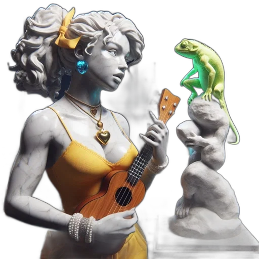 jewelry, concept art, fantasy art, 3d render, photorealistic, artistically, illustrated, woman transparent PNG cut-out