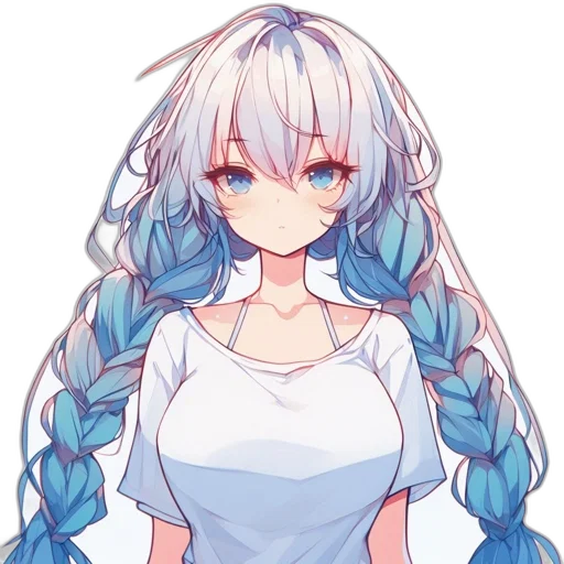 dress, hair, dragon, staff, anime, pixel art, fantasy art, watercolor transparent PNG cut-out