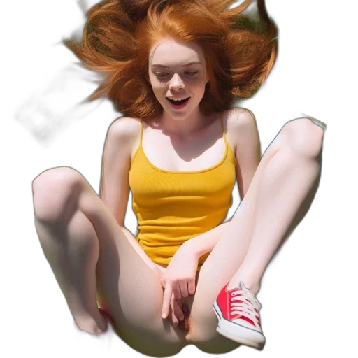 hair, creature, shoes, dress, photorealistic, concept art, pixel art, cartoon transparent PNG cut-out