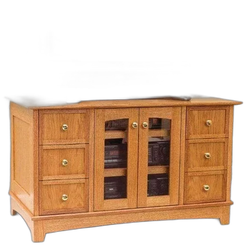 furniture, earth tones, wooden, stand, flat-screen, top, featuring, glass transparent PNG cut-out