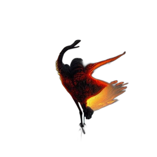 staff, dragon, animal, concept art transparent PNG cut-out