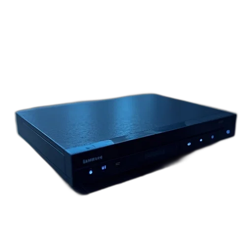 3d render, samsung, blu, ray transparent PNG cut-out