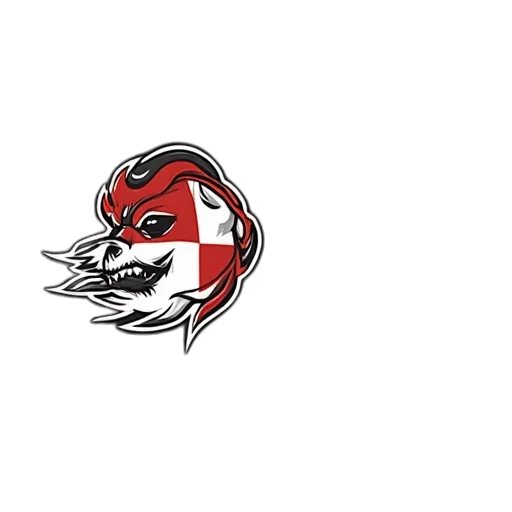 dragon, 3d render, logo, eller transparent PNG cut-out