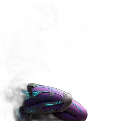 weapon, mask, dragon, robot, concept art, cyberpunk, fantasy art, 3d render transparent PNG cut-out