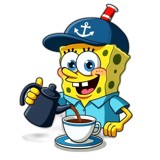 food, hat, staff, robot, 3d render, cartoon, pixel art, concept art transparent PNG cut-out