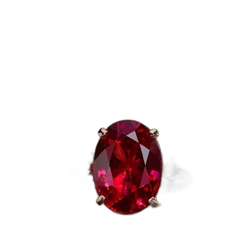 jewelry, crown, oval, red transparent PNG cut-out