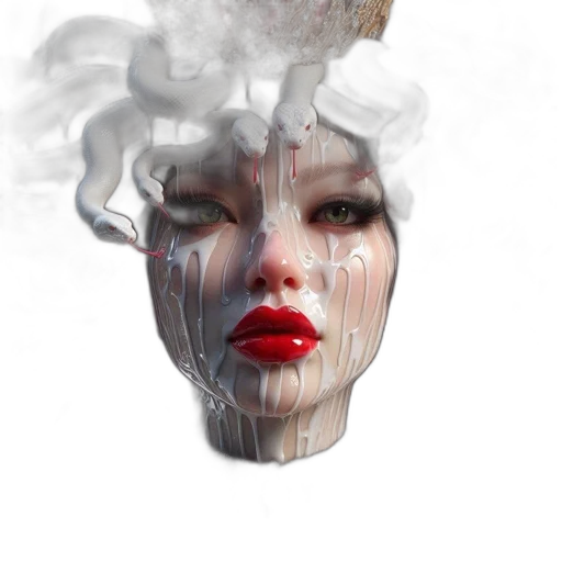 mask, face, hat, crown, photorealistic, 3d render, concept art, fantasy art transparent PNG cut-out