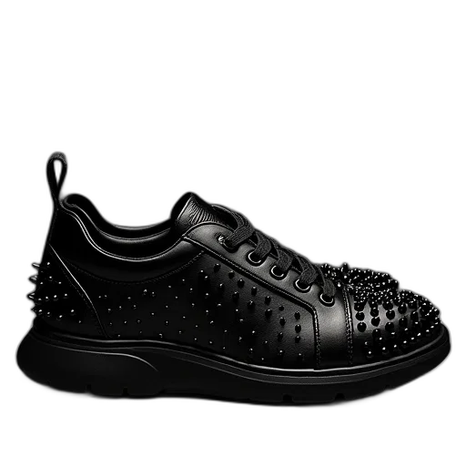 shoes, photorealistic, 3d render, men transparent PNG cut-out