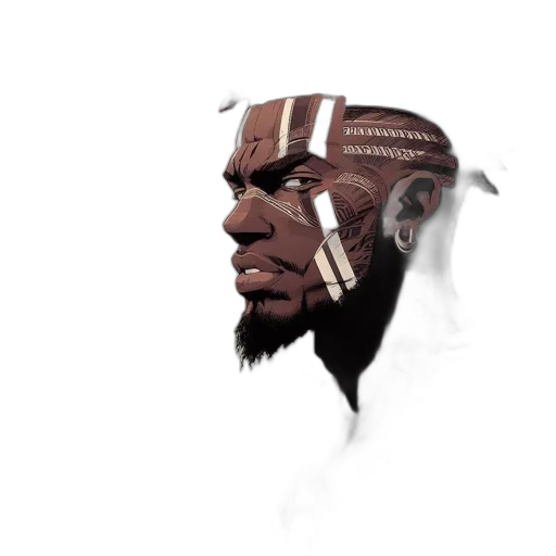 face, mask, animal, crown, concept art, photorealistic, fantasy art, 3d render transparent PNG cut-out