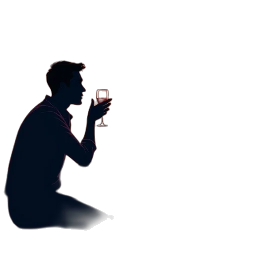 bottle, staff, umbrella, face, concept art, cartoon, pixel art, 3d render transparent PNG cut-out