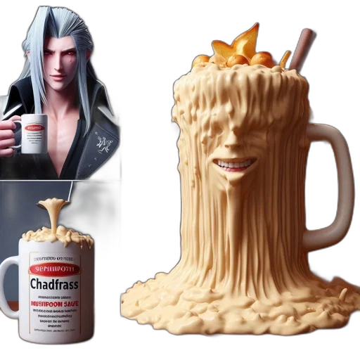 food, creature, 3d render, concept art, three, images, feature, figure transparent PNG cut-out
