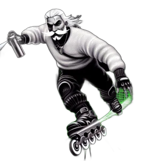 concept art, cartoon, comic book art, fantasy art, imposing, figure, portrayed, muscular transparent PNG cut-out