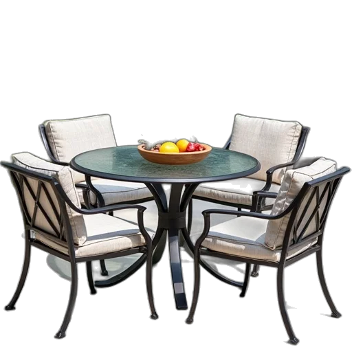 furniture, 3d render, outdoor, patio transparent PNG cut-out