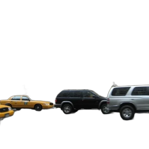 car, 3d render, concept art, photorealistic, city street, busy, street, scene transparent PNG cut-out