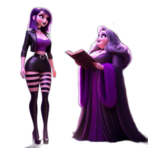dress, concept art, fantasy art, 3d render, comic book art, dark, monochrome, neon transparent PNG cut-out