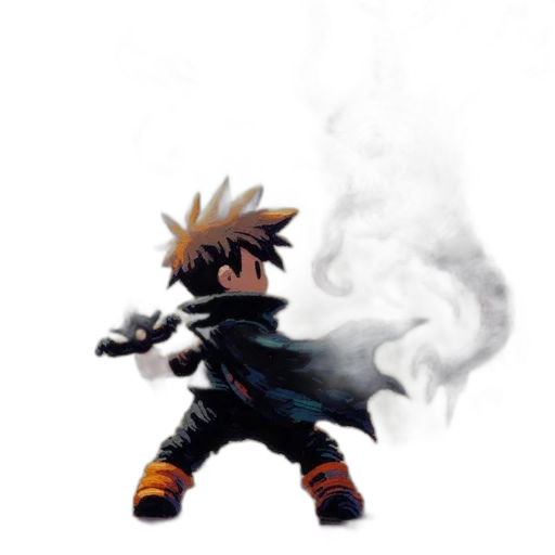 weapon, mask, dragon, staff, concept art, pixel art, fantasy art, 3d render transparent PNG cut-out