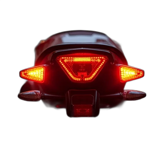 car, 3d render, motorcycle, tail transparent PNG cut-out