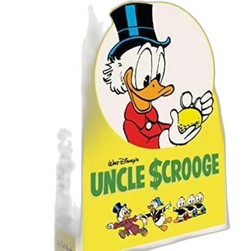 underwater, book, cover, featuring, uncle, scrooge, title, walt transparent PNG cut-out