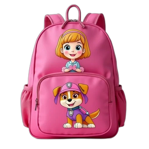 3d render, photorealistic, cartoon, pink transparent PNG cut-out